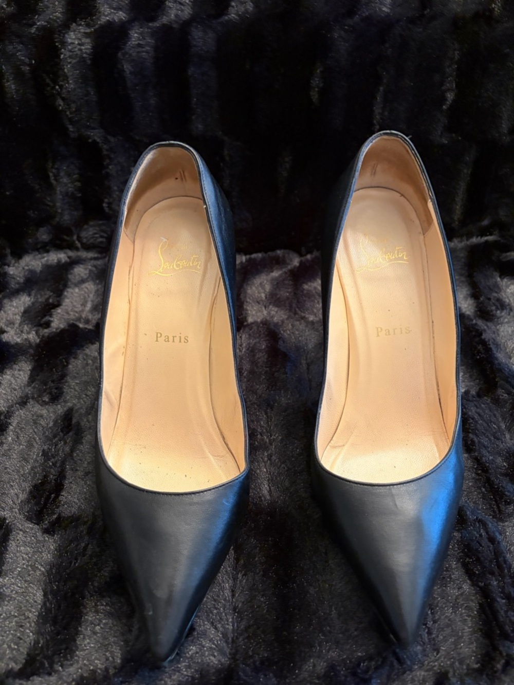 Christian Louboutin Pigalle Plato 100 Napa Women's Heels